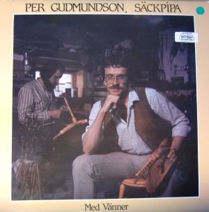 Skivomslaget till 'Per Gudmundson: Säckpipa' (GLP-8)