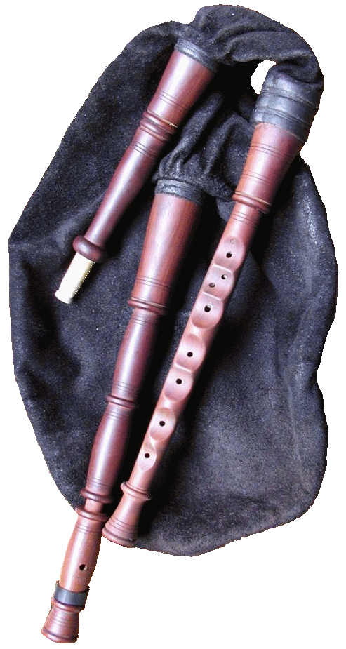 Swedish bagpipe, made by Alban Faust